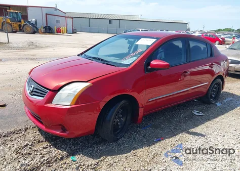2010 Nissan Sentra 2.0S из США, поврежденный, VIN 3N1AB6AP6AL682709